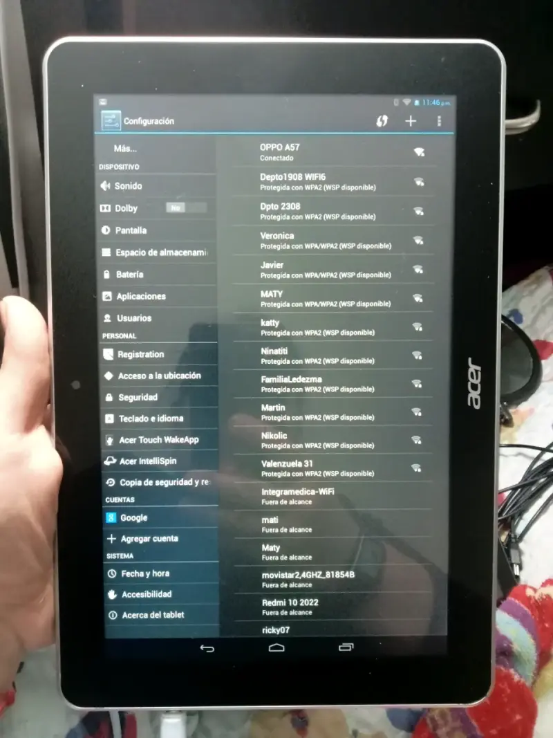 Tablet Acer Iconia A3-A10 con WiFi - 2
