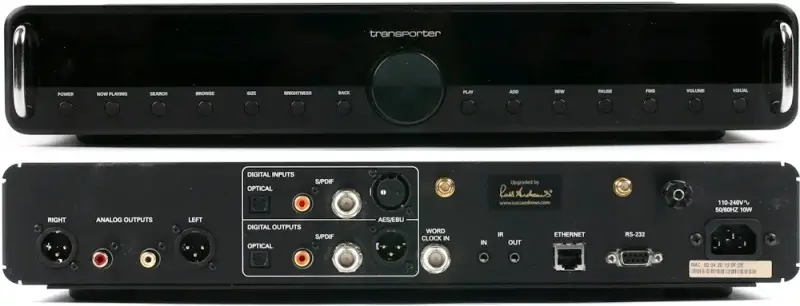 Reproductor de Audio Transporter con VU Meters - 2