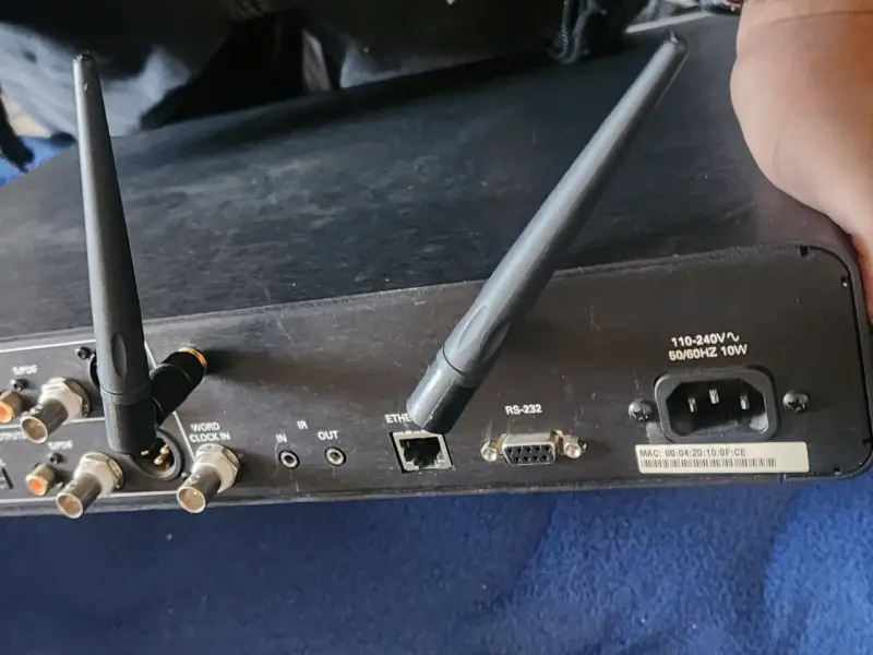 Reproductor de Audio Transporter con VU Meters - 6
