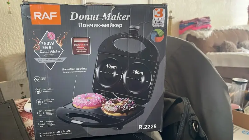 Máquina para hacer donuts RAF 750W