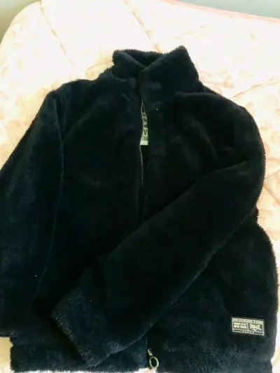 Chaqueta de felpa negra Everlast Urban Collection - miniatura 1