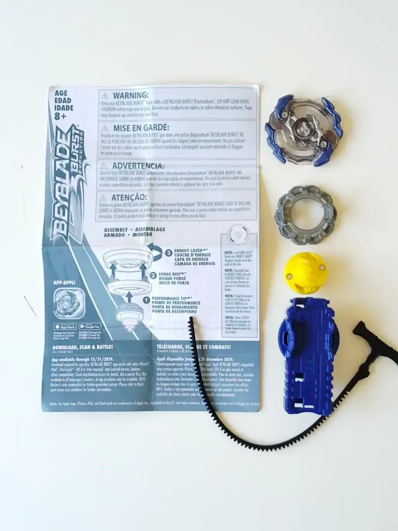 BEYBLADE BURST EVOLUTION ROKTAVOR R2  MARCA HASBRO - 6