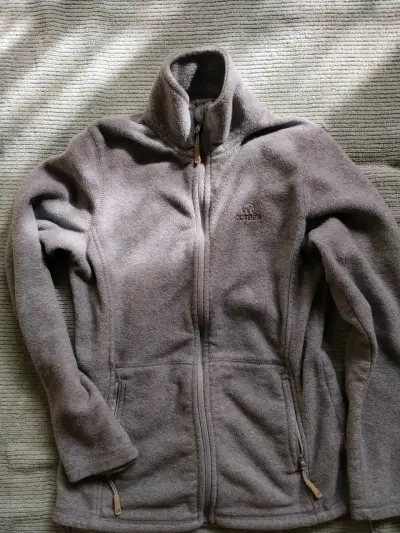 Chaqueta polar gris Outback para mujer - miniatura 1