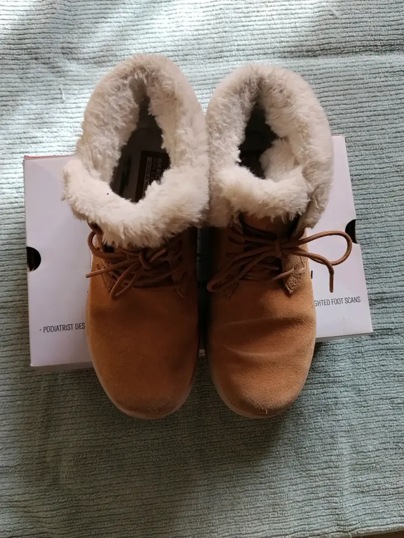 Botines de invierno con forro de lana para mujer - 1
