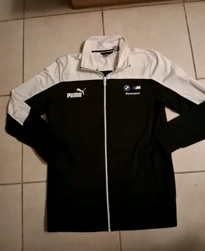 Chaqueta Puma BMW Motorsport negra y blanca - miniatura 1