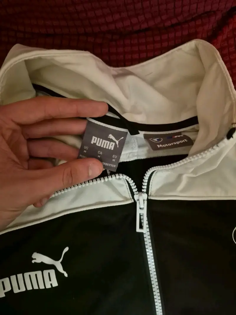 Chaqueta Puma BMW Motorsport negra y blanca - 2