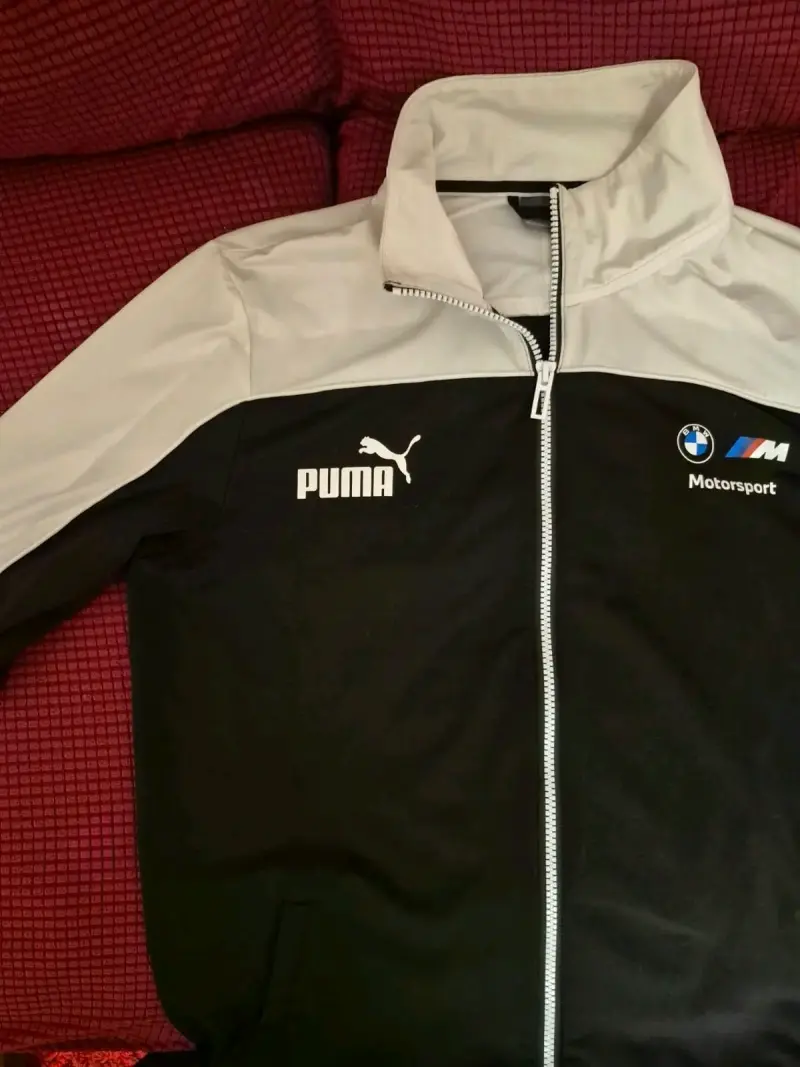Chaqueta Puma BMW Motorsport negra y blanca - 3
