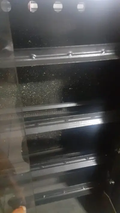 Asador de pollos Progas con manivelas de madera - miniatura 2