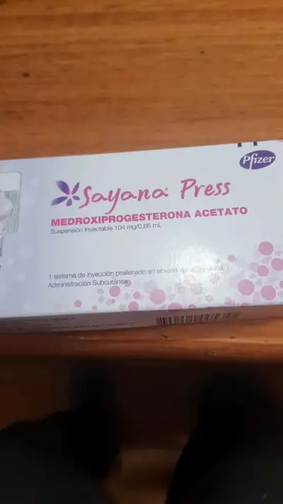 Inyección Sayana Press Medroxiprogesterona Acetato 104 mg - miniatura 1
