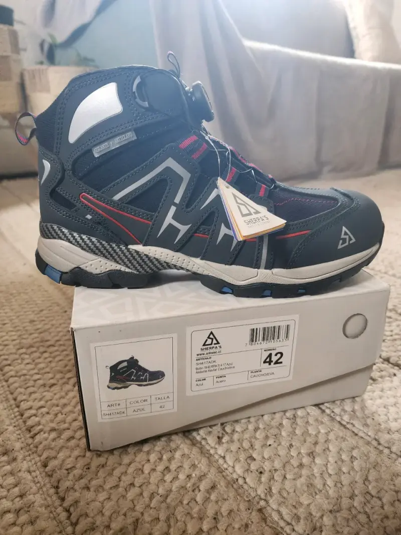 Zapatos de seguridad Sherpas SH417 color azul - 1