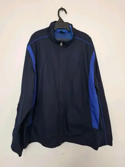 Chaqueta deportiva azul Startercon cierre talla XL - miniatura 1