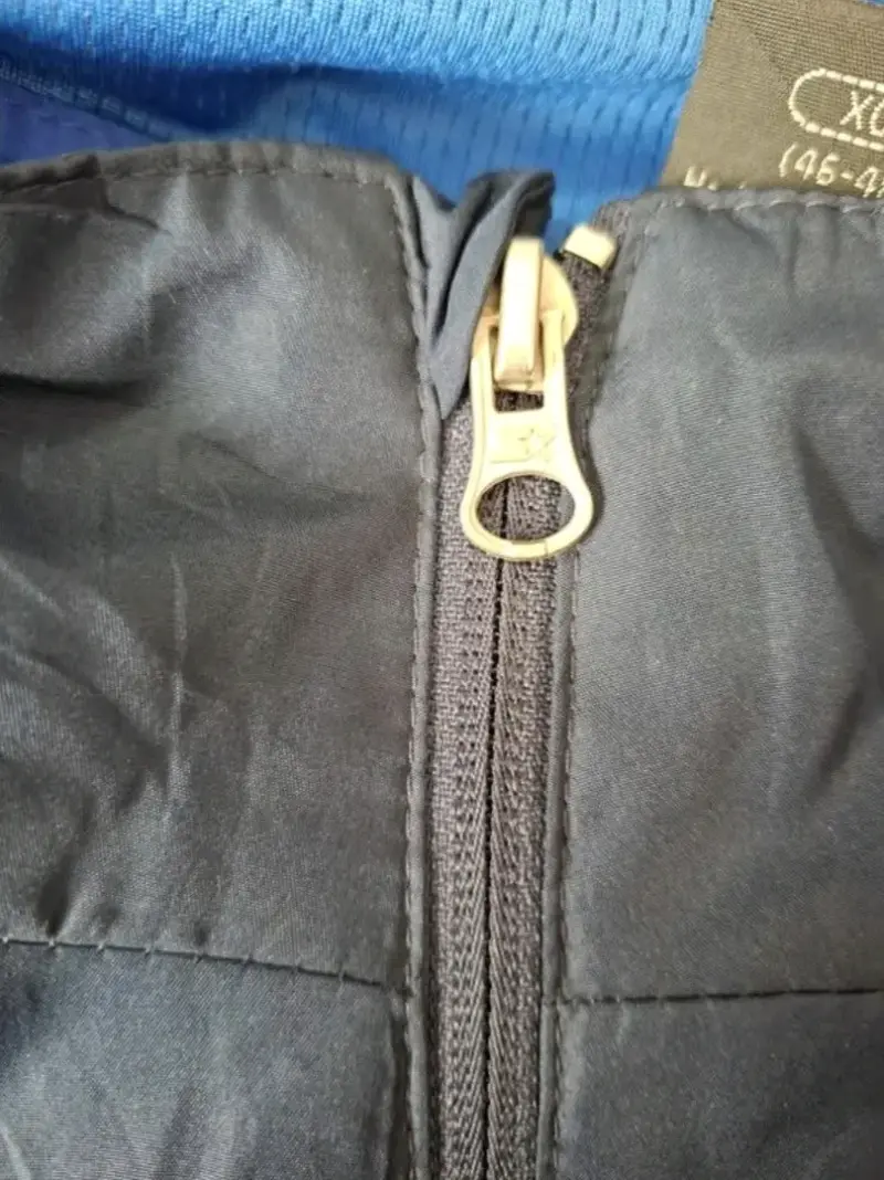 Chaqueta deportiva azul Startercon cierre talla XL - 4