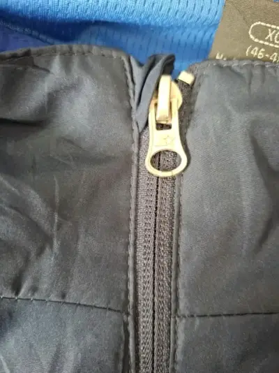 Chaqueta deportiva azul Startercon cierre talla XL - miniatura 4