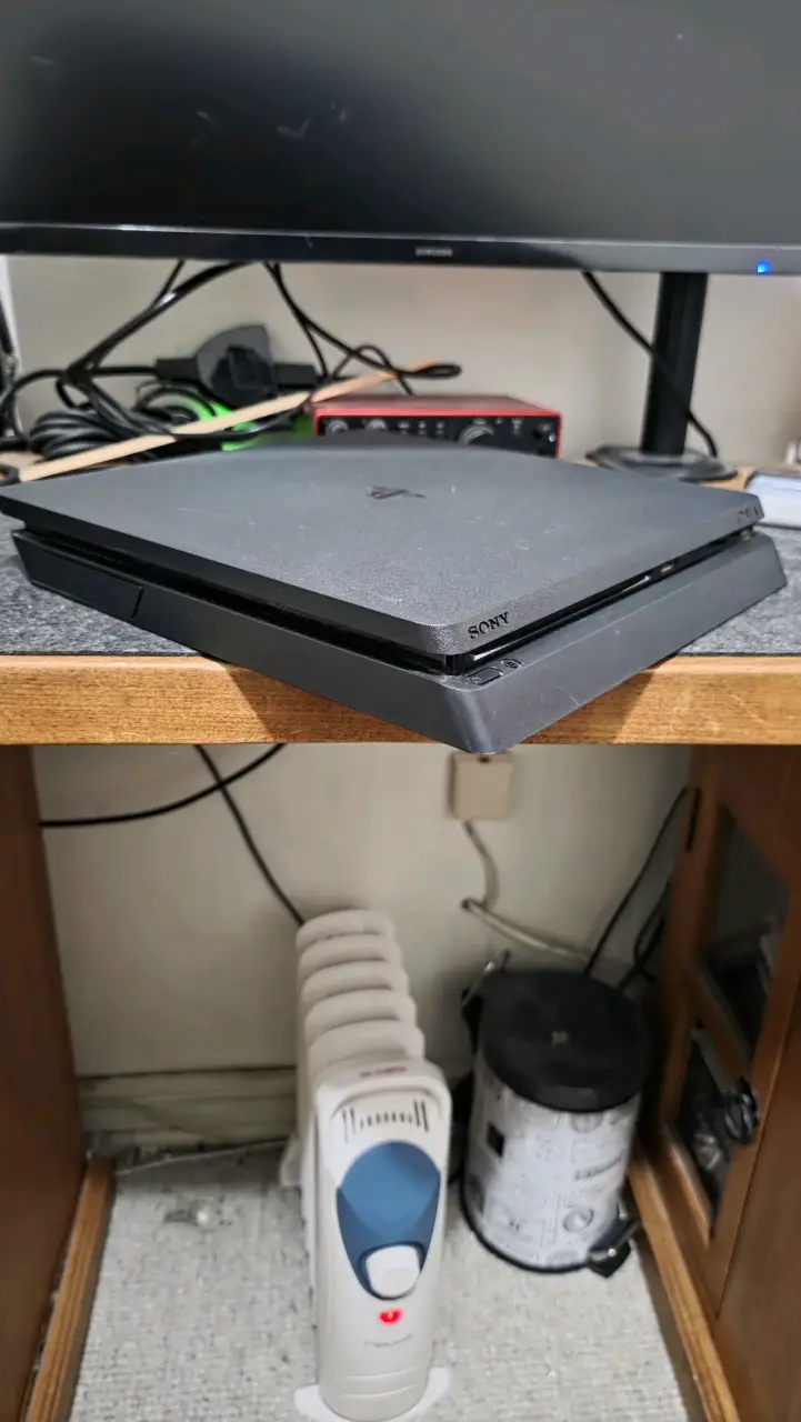 Consola PS4 Slim con dos controles y juegos - 2