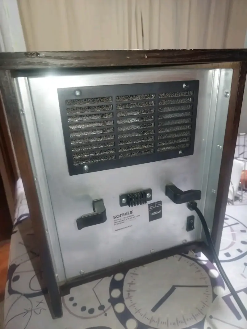 Calefactor eléctrico de madera Somela - 2