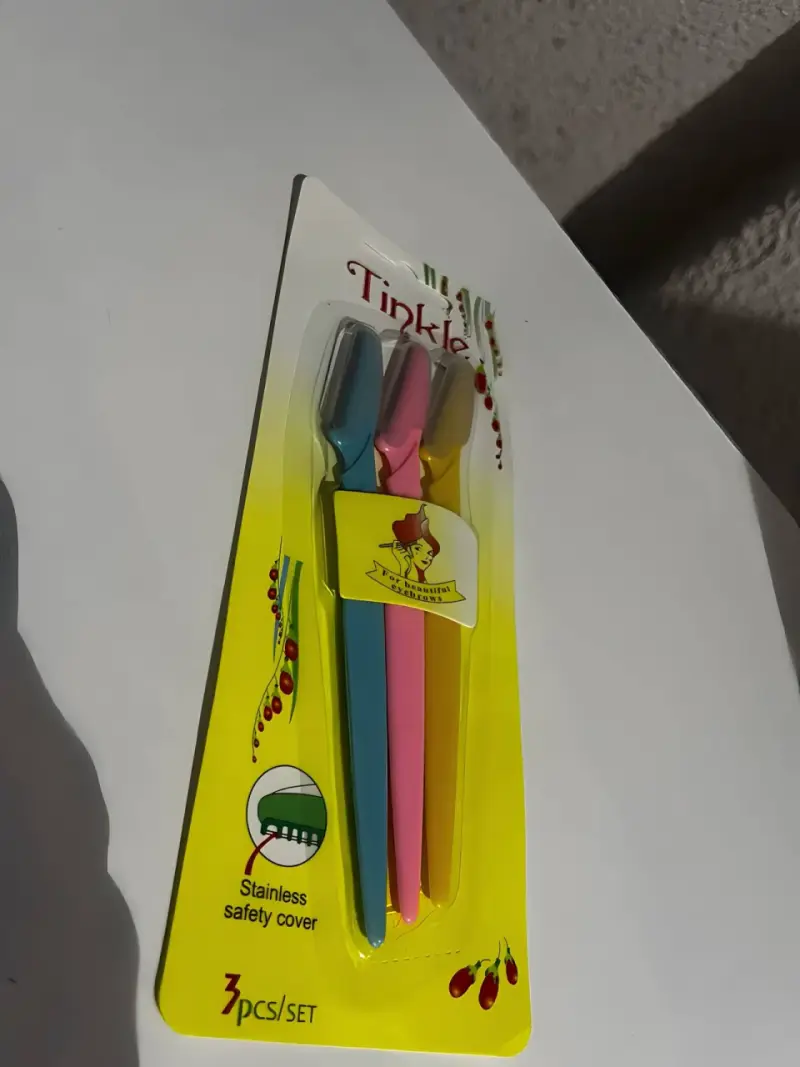 Set de 3 rasuradoras faciales Tinkle