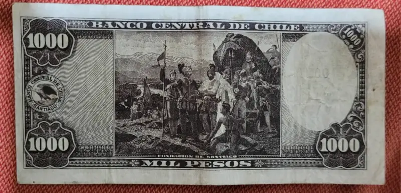 Lote d billetes chilenos - 2
