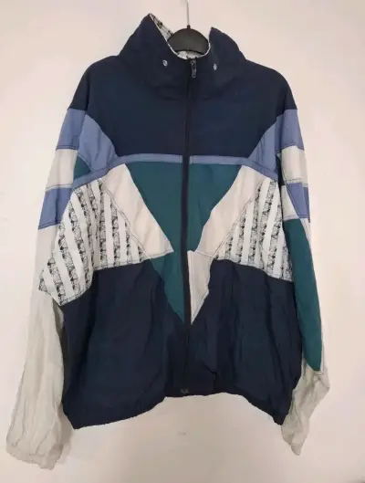 Chaqueta deportiva vintage multicolor talla XL - miniatura 1