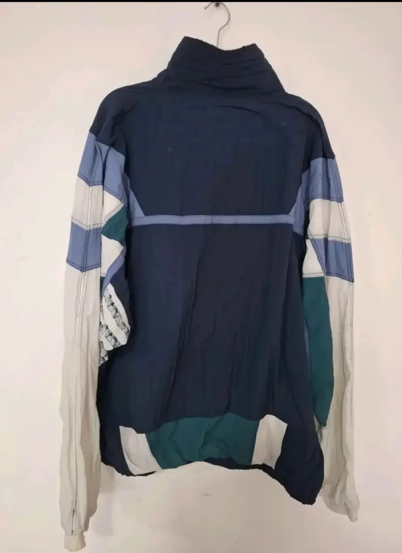 Chaqueta deportiva vintage multicolor talla XL - 2