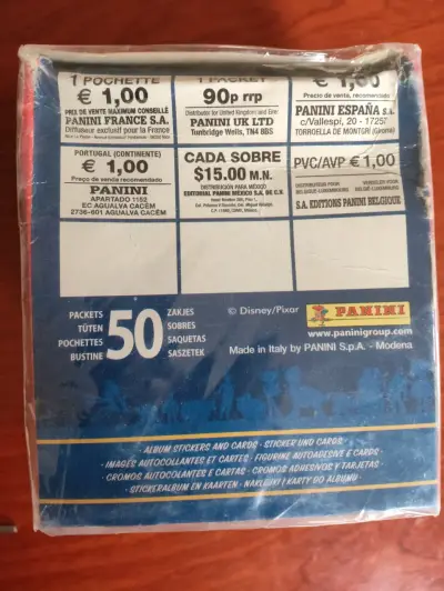 Caja sobres Toy Story 4 Panini de 50 sobres - miniatura 2
