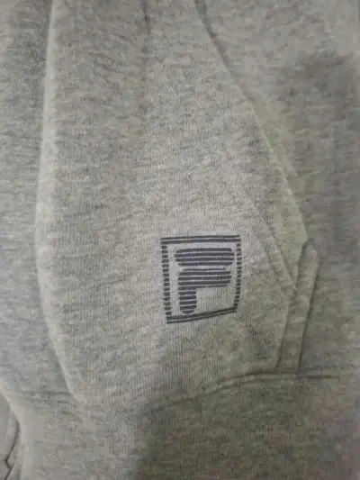 Polerón con capucha gris Fila F-Box para hombre - miniatura 4
