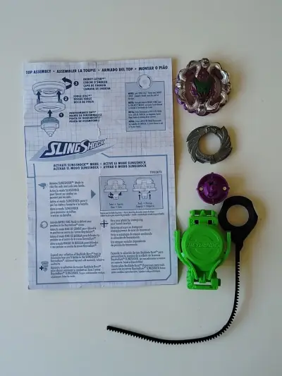 BEYBLADE BURST TURBO TYPHON T4 MARCA HASBRO - miniatura 6