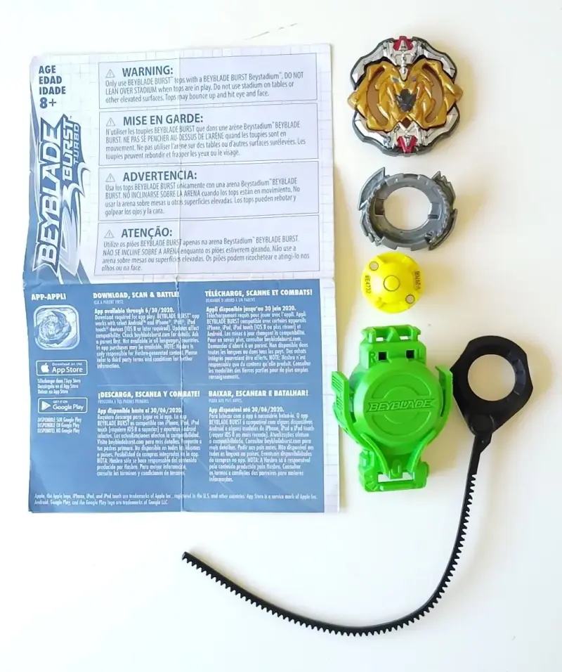 BEYBLADE HERCULES H4 MARCA HASBRO. - 6