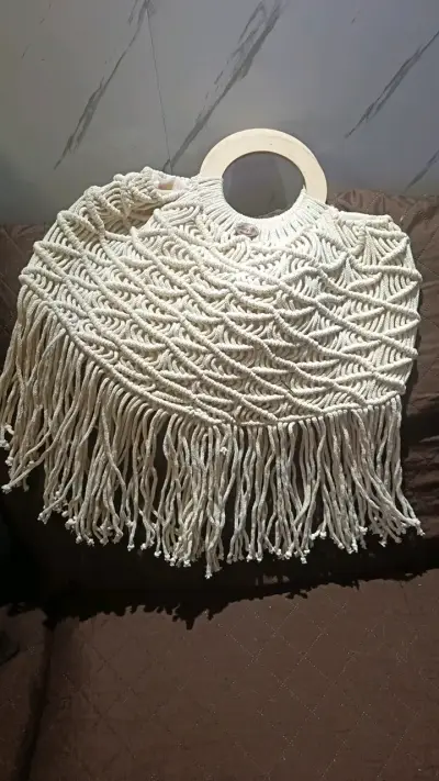 Bolsos de macramé en varios colores - miniatura 4