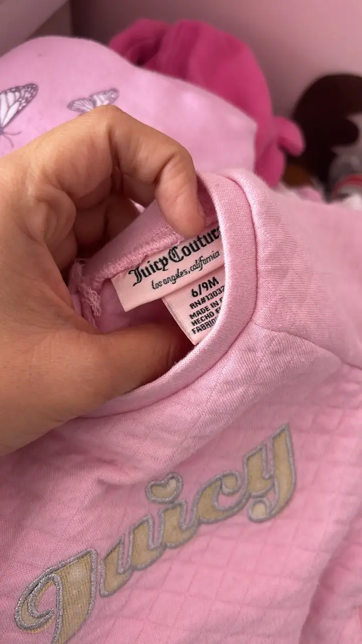 Polerón bebe Juicy Couture 6-9 meses - 2