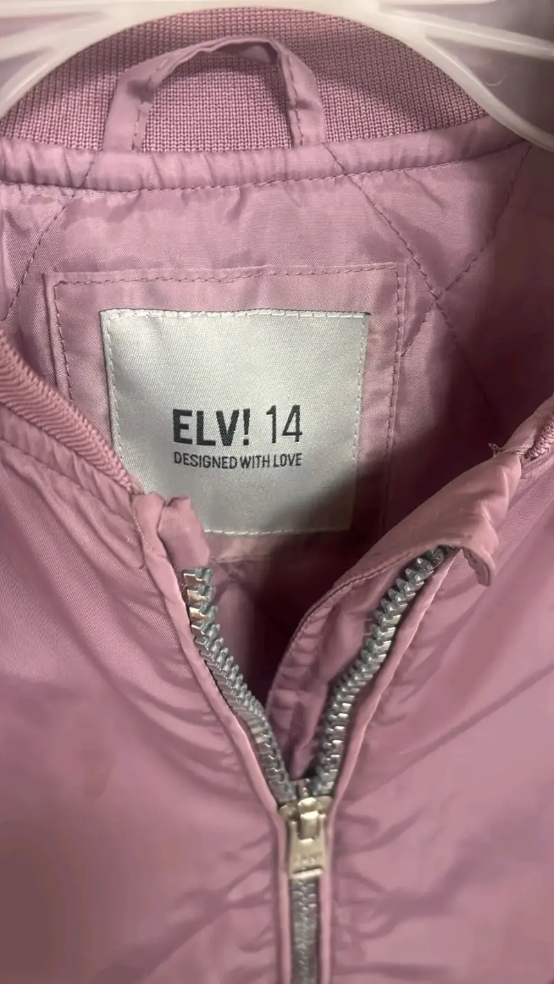 Chaqueta rosa para niña ELV! 14 - 1