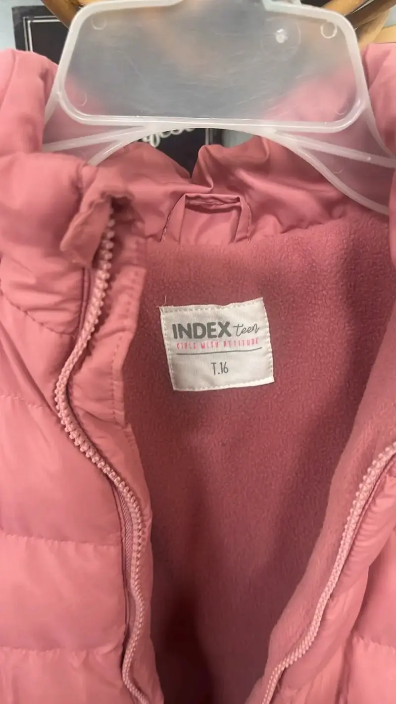 Chaqueta rosa para niña ELV! 14 - 3