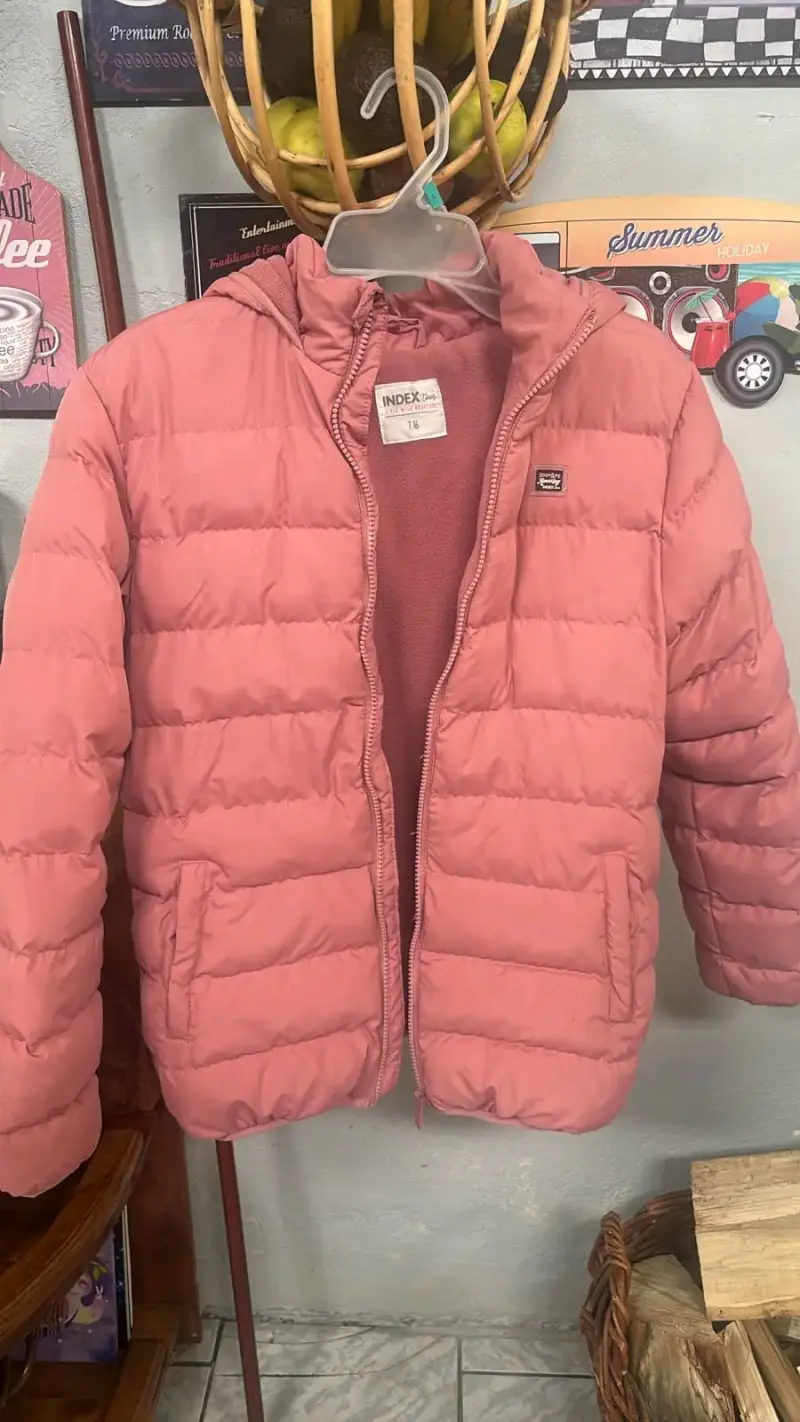 Chaqueta rosa para niña ELV! 14 - 5