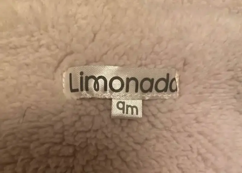 Abrigo corderito Limonada talla 9 meses - 3