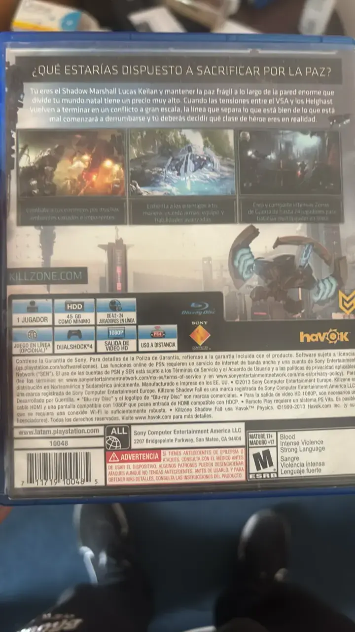 Juego PS4 Killzone Shadow Fall en buen estado - 3