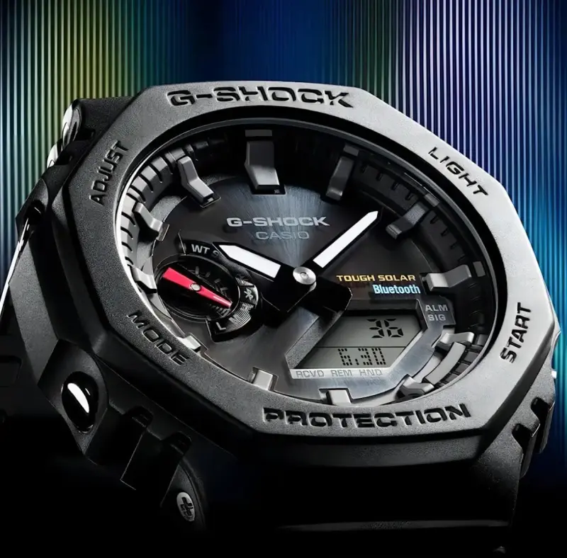 Reloj Casio G-Shock Tough Solar Bluetooth Negro - 2