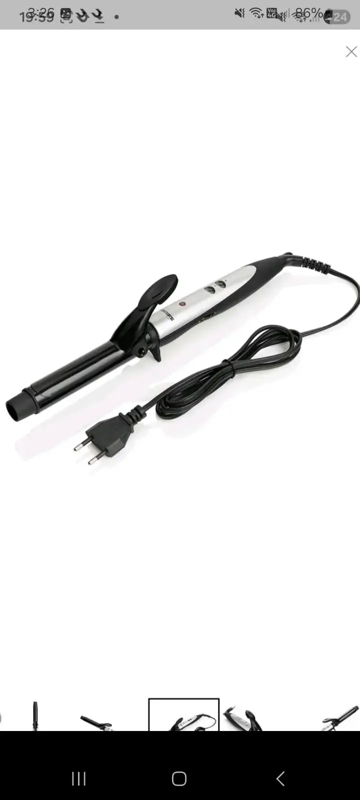 Rizador de Pelo Eléctrico Siegen 25mm - 2