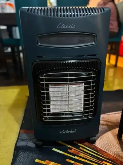 Estufa a gas Toyotomi Classic con ruedas - miniatura 1