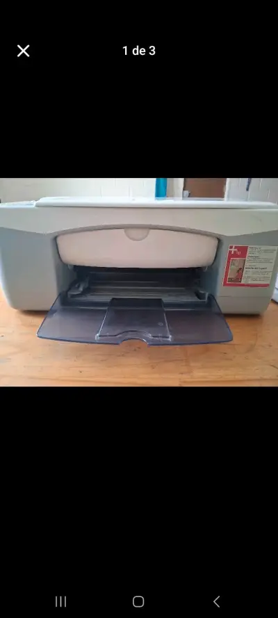 Impresora multifuncional HP Deskjet F380 usada - miniatura 1