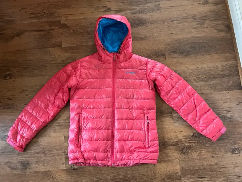 Chaqueta Columbia rosada mujer L - 1