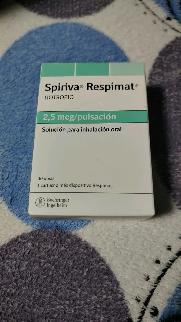 Inhalador Spiriva Respimat 2,5 mcg