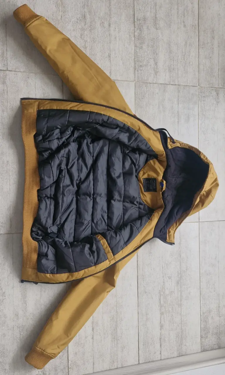 Chaqueta H&M amarilla con capucha - 2