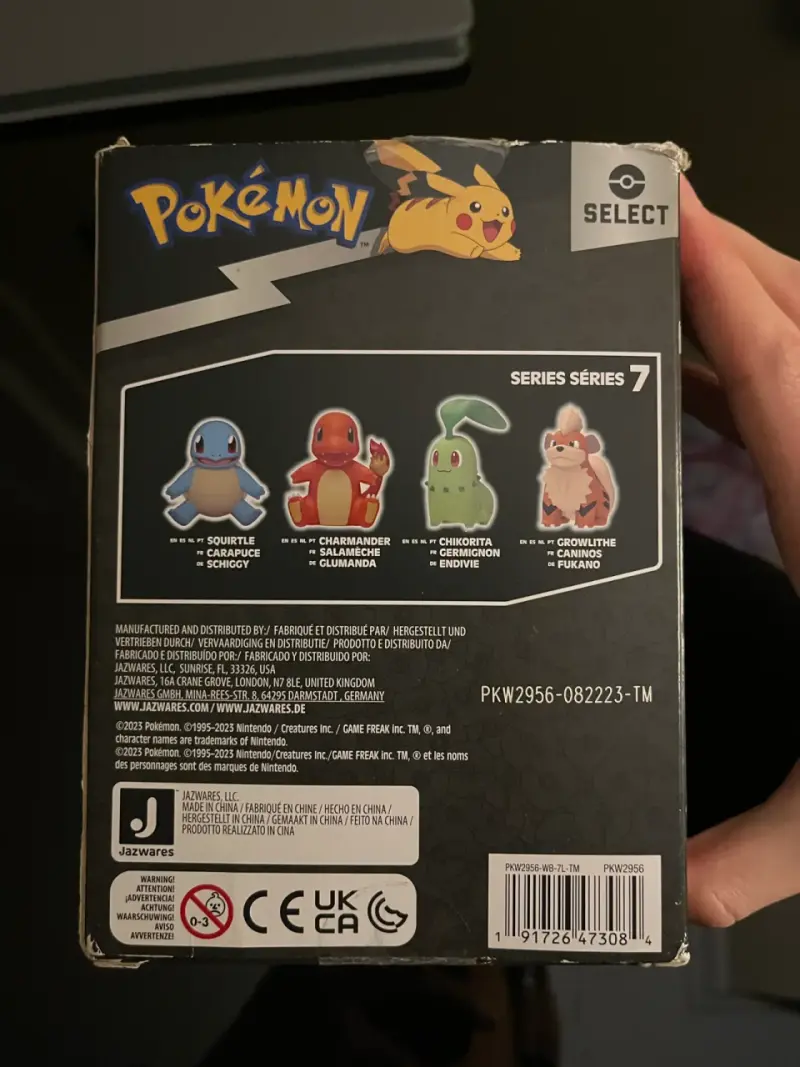 Figura de vinilo Squirtle Pokémon Select - 2