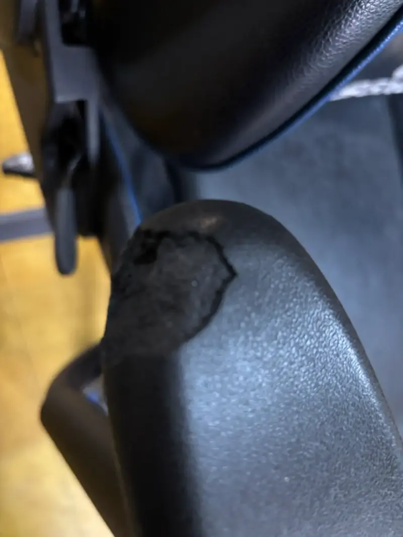 Silla Gamer SGXO Negra y Azul con Detalles - 4