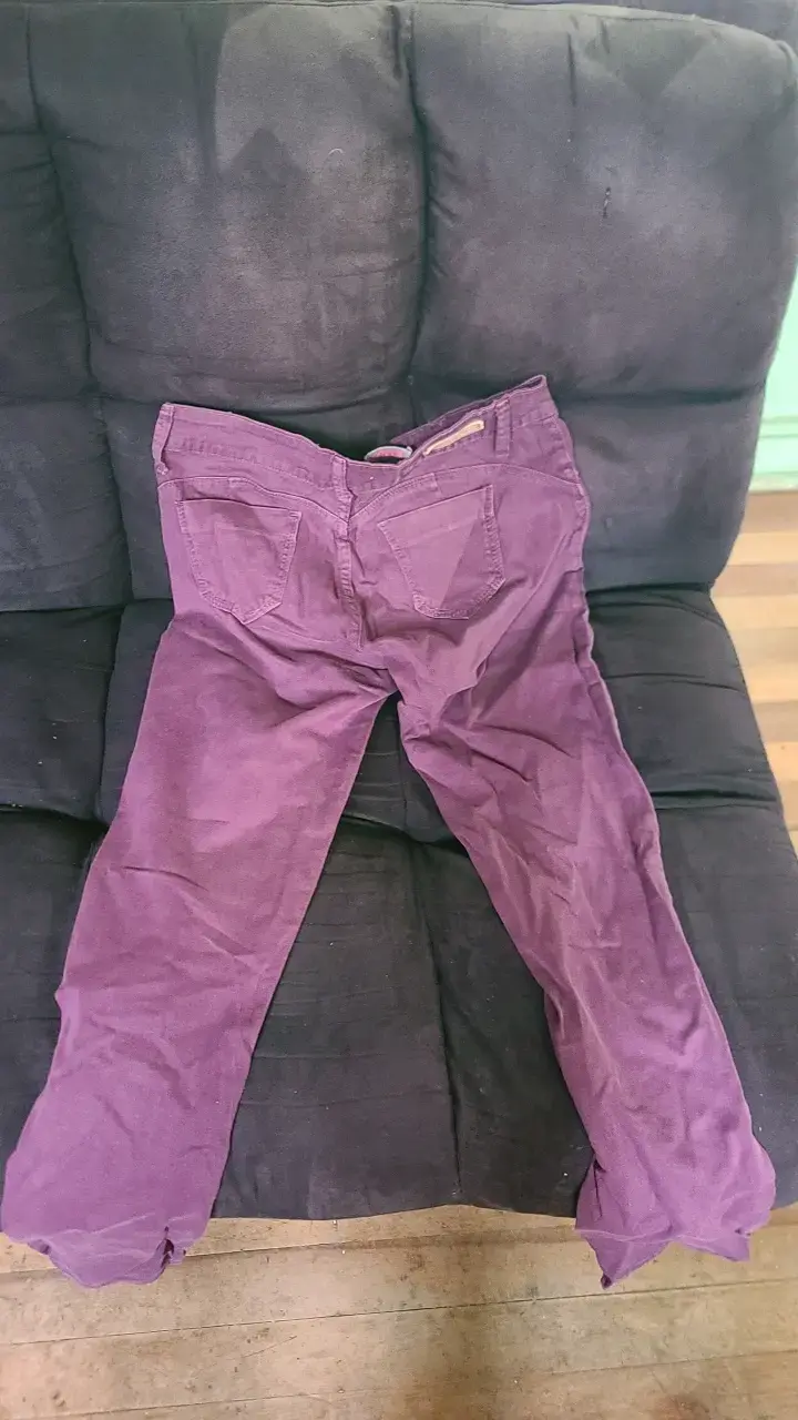 Pantalones morados para mujer en buen estado - 2