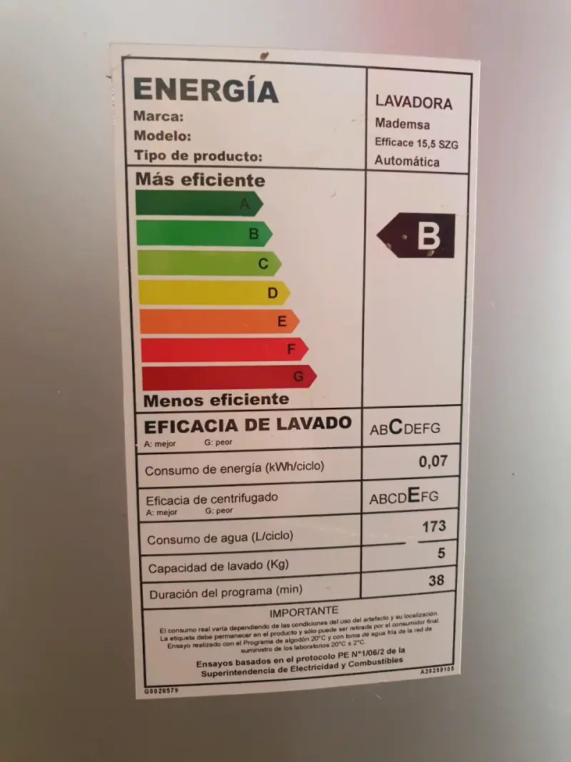 Lavadora automática Mademsa 15.5 kg con tecnología Fuzzy Logic - 2