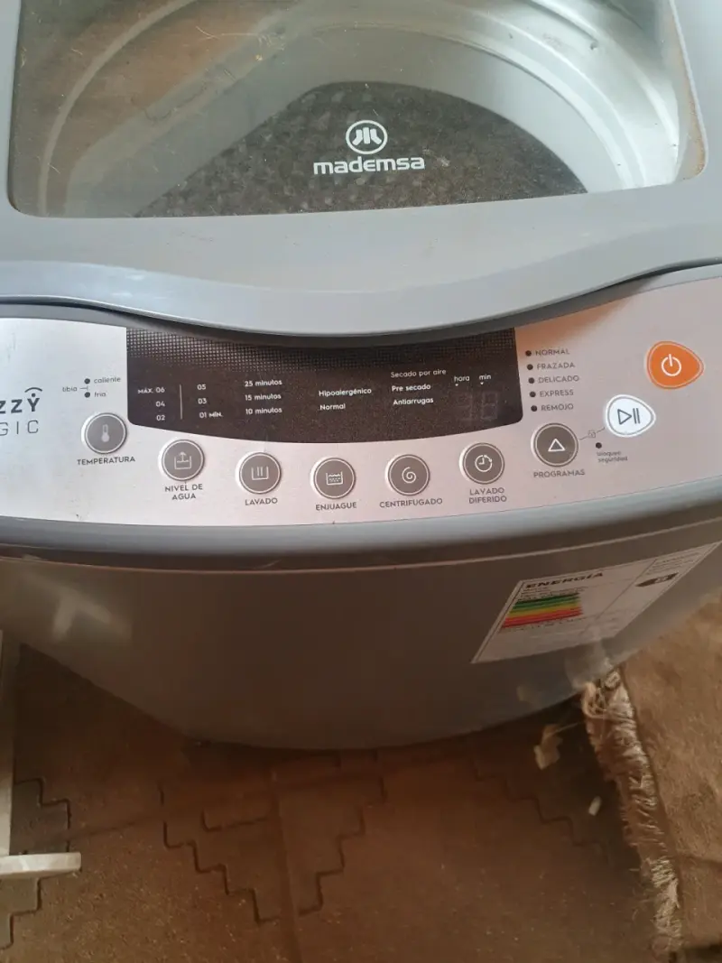 Lavadora automática Mademsa 15.5 kg con tecnología Fuzzy Logic - 5