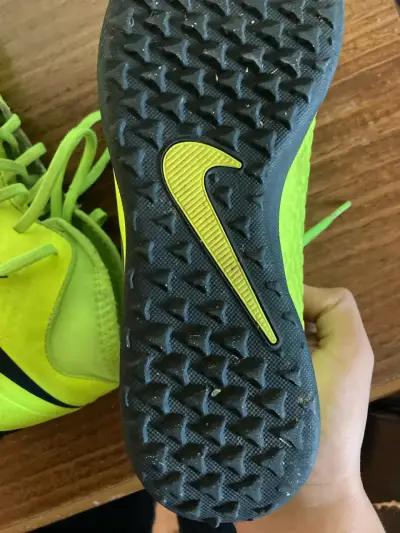 Zapatillas de fútbol Nike Phantom Vision verdes - miniatura 4
