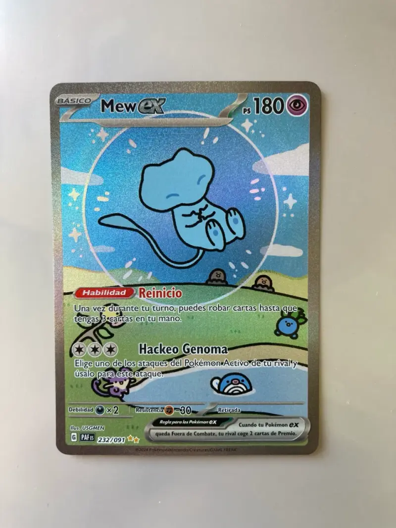 Carta Pokémon Mew EX - 1
