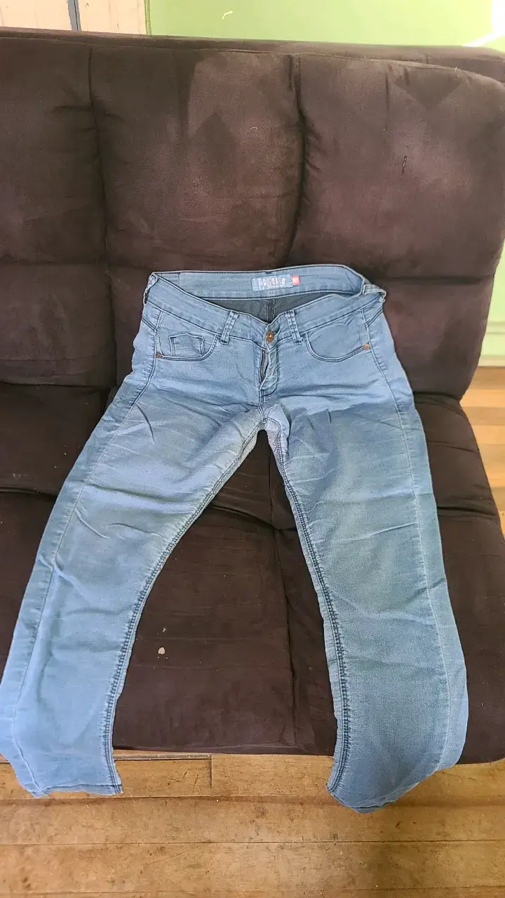 Jeans azul para mujer en buen estado - 1