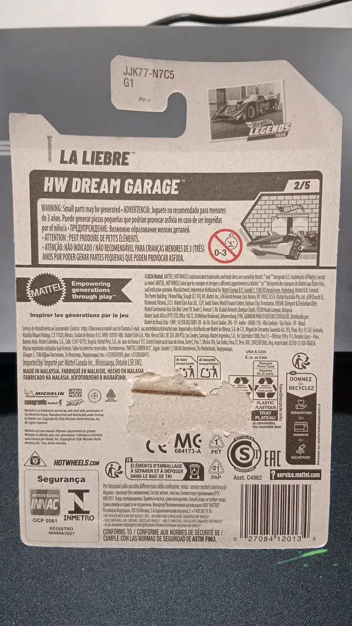 Hot Wheels La Liebre Albina - 6